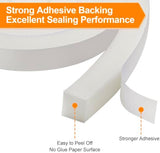 Air Conditioner Foam-2 Rolls, 1 Inch Wide X 1 Inch Thick Total 13 Feet Long, Open Cell Foam Insulation Weather Seal (6.5ft x 2 Rolls)