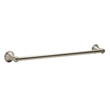 Moen Preston Collection Brushed Nickel 18-Inch Single Bathroom Towel Bar, DN8418BN