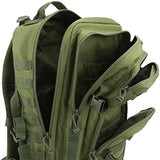 REEBOW GEAR Military Tactical Backpack Large Army 3 Day Assault Pack Molle Bag Boys Backpacks for School Army Green