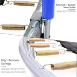 AOTOB 8FT 10FT 12FT 14 FT 15FT Trampoline with Safety Enclosure Net，Outdoor Trampoline with Basketball Hoop, Heavy Duty Jumping Mat and Spring Cover Padding for Kids and Adults, Storage Bag and Ladder