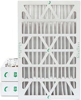Glasfloss 16x25x4 MERV 10 (FPR 5-6) 4" Inch Pleated Air Filters Box of 3. Actual Size: 15-1/2 x 24-1/2 x 3-3/4