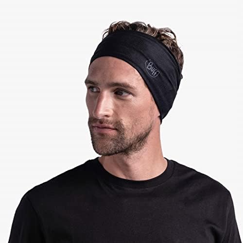 BUFF CoolNet UV Half Neck Gaitor, UPF 50 Sun Protection, Breathable, Versatile, Quick Dry Face Mask, Bright Color, Adult Size