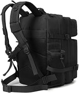 QT&QY 25L/35L/45L Military Tactical Backpack For Men Molle Daypack 3 Day Bug Out Bag Hiking Rucksack With Bottle Holder