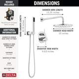 Delta 342702 Modern Shower Faucet, Chrome