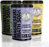 3 Pack Bundle: Coach Soak Recovery Bath Soak, Epsom Salt Bulk, Bath Salts Bulk, 3 Pack Bundle, Total of 9 Pounds (Eucalyptus, Lavender, Citrus)