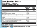 Nutra Biogenesis Stress Factors - GABA Supplements for Women & Men, L Theanine Calm Relaxation Support for Adults, 100mg L-Theanine & 25mg GABA Per Pill - 60 Veggie Capsules
