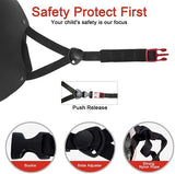 Kids Bike Helmet Ventilation & Adjustable Toddler Helmet for Ages 2-14 Kids Boys Girls Multi-Sport Helmet for Skateboard Roller Skateing Bicycle Scooter blance Bike