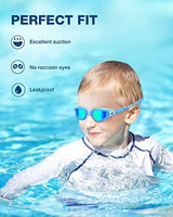 ZIONOR Kids Swim Goggles, G1 MINI UV Protection Anti-Fog Polarized Swimming Goggles for Age 6-14
