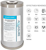 Fortitude V2 Series Sediment/Carbon/Zinc Bacteria Inhibiting Triple Purpose Replacement Filter - Standard (Sediment/Carbon/Zinc, Standard)