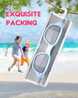 Kids Swim Goggles,Swimming Goggles for Kids 6-14, Anti-Fog UV Protection Pool Glasses for Boys Girls
