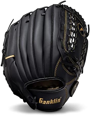 Franklin Sports Baseball + Softball Gloves - Field Master Adult + Youth Baseball + Softball Gloves - Right Hand + Left Hand Gloves - Infield + Outfield Mitts - Multiple Sizes + Colors