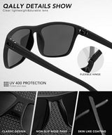 Polarized Sunglasses Men, Mens Sunglasses Polarized UV protection Lightweight Sun Glasses for Driving Fishing Golf