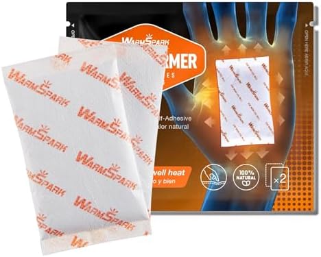 Hot Hand Warmers - 80 Count - Hand Warmers Disposable Single Use Air Activated Heat Packs for Hands, Toes and Body - Up to 12 Hours of Heat