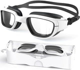 Kids Swim Goggles,Swimming Goggles for Kids 6-14, Anti-Fog UV Protection Pool Glasses for Boys Girls