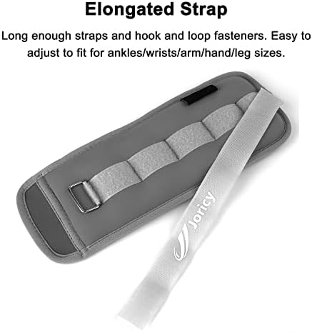 Ankle Weights A Pair of 1/2/3/4/6/8/10/12/20 LBS Wrist Leg Arm Weights for Women Men kids child with Adjustable Straps, Strength weighted for Physical Therapy Running Walking Fitness Gym Workout