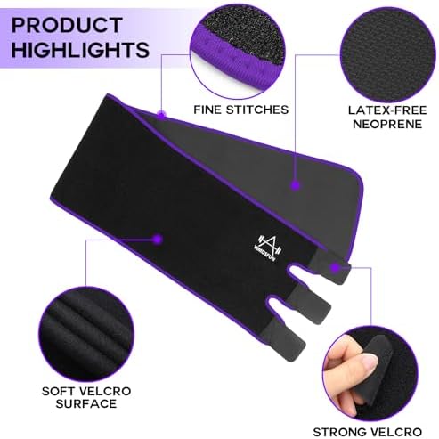 Waist Trimmer Belt Men Sweat Band Stomach Wrap, Waist Trainer for Women Workout