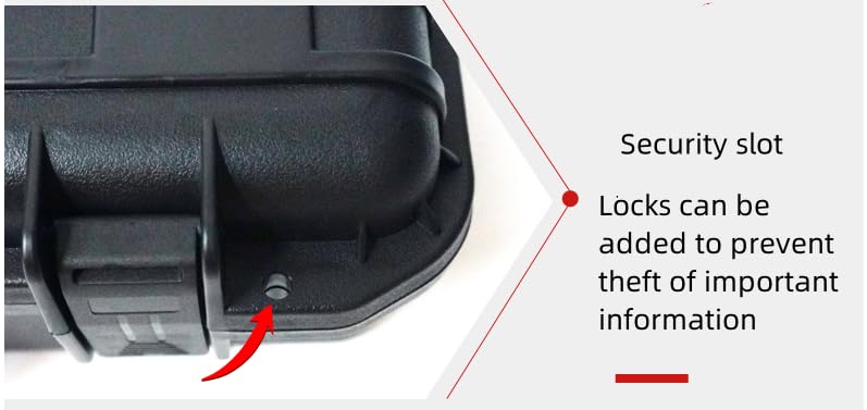 CHBAYI Waterproof Hard Storage Case Compatible with Canon EOS Rebel T7 DSLR Camera with EF18-55mm + EF 75-300mm Lens, Camera Protective Waterproof case with Foam (Camera/18-55mm Lens case)