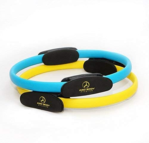 ProBody Pilates Fitness Ring – 14 Inch Pilates Ring for Focusing on Toning Inner Thighs, Arms, and Core