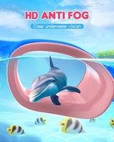 Kids Swim Goggles,Swimming Goggles for Kids 6-14, Anti-Fog UV Protection Pool Glasses for Boys Girls