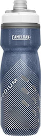 CamelBak Podium Chill Insulated Bike Water Bottle - Easy Squeeze Bottle - Fits Most Bike Cages - 21oz, Navy Perforated