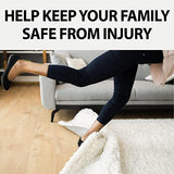 Carpet Tape Double Sided Heavy Duty Wide Carpet Tile Tape 4inx90ft Rug Gripper Indoor Outdoor Grip Tapes for Area Rugs on Hardwood Vinyl Concrete Wood Turf Floor Adhesive Two Stick