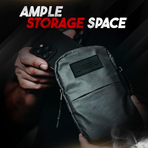 Mini Sling Bag for Men-Crossbody Bag with Shoulder Straps for Women-Multipurpose Keyholder Travel Backpack for Hiking