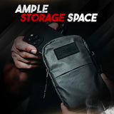 Mini Sling Bag for Men-Crossbody Bag with Shoulder Straps for Women-Multipurpose Keyholder Travel Backpack for Hiking