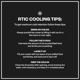 RTIC Ultra-Tough Cooler, Hard Insulated Ice Chest Box for Beach, Drink, Beverage, Camping, Picnic, Fishing, Boat, Barbecue