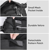 APEXUP Adjustable Weighted Vest, 4-10lb/12-18lb/20-32lb Vest with 6 Ironsand Weights and Large Pocket, Weight Vest for Men Women Strength Training, Running, Walking