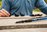 Cascade Mountain Tech Lightweight Aircraft-Grade Aluminum Trekking Poles with Extended Down Grip Plus Tip Kit