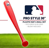 Franklin Sports MLB Kids Baseball Bat and Ball Set - Lightweight 30" Youth Plastic Bat - Multiple Colors