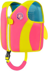 Pottwal Swim Vest for Kids - Swim Jacket for 1-2 Years (24-33LBS) - Buoyancy Aid Made of Neoprene & EPE - with Adjustable Crotch Strap
