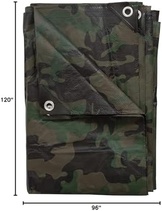 Stansport Camo Medium-Duty Rip-Stop Tarp