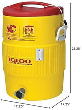 Igloo Sports Cooler Water Beverage Dispenser, Insulated 5 & 10 Gallon Water Cooler, Insulated Drink Dispenser with Spout, Portable Handwashing Stations