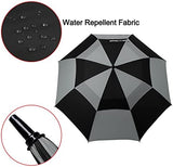 G4Free 47/54/62/68 Inch Automatic Open Golf Umbrella Oversize Extra Large Double Canopy Vented Windproof Waterproof Stick Umbrellas