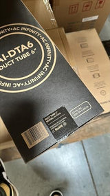 AC Infinity Flexible 6-Inch Aluminum Ducting, Heavy-Duty Four-Layer Protection, 25-Feet Long for Heating Cooling Ventilation and Exhaust