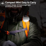 Rechargeable Camping Lights FLY2SKY 4Pcs White Tent Lights Mini Flashlight Portable LED Camping Lantern Survival Gear Camping Accessories for Hiking Backpacking Fishing Hurricane Emergency Outage