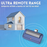 2 for Chamberlain Craftsman Garage Door Opener Remote 891LM 971LM Universal,Blue