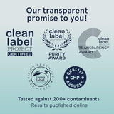 Puori Whey Protein Powder - Bourbon Vanilla - PW1 Pasture Raised, Grass-Fed & Non-GMO - 100% Natural and Pure for Muscle Growth - 21g Protein 1.98lbs - Gluten-Free