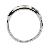 Anime Super Black GK Time Ring Silver Finger Rings Earring Fashion
