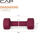 CAP Barbell Neoprene Dumbbell Weights Pairs & Sets | Multiple Colors