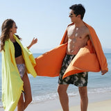 Rainleaf Microfiber Towel Perfect Travel & Gym & Camping Towel. Quick Dry - Super Absorbent - Ultra Compact - Lightweight. Suitable for Trip, Beach, Shower, Backpacking, Pool