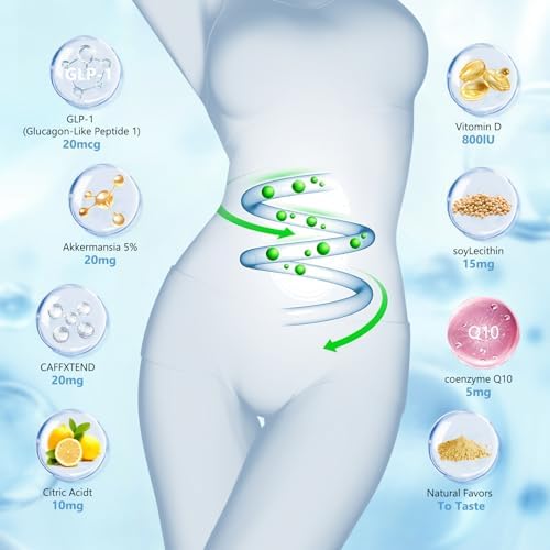 GLP-1 Drops for Men and Women, Fast and Easy to Use,1 Fl Oz