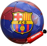 Icon Sports Officially Licensed FC Barcelona Size 5 Regulation Non-Toxic PVC Soccer Ball