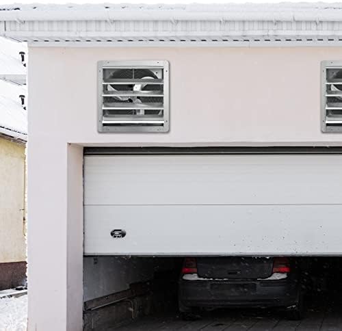 VEVOR 24 Inch Shutter Exhaust Fan Wall Mounted, High-Speed 3320CFM, Vent Fan For Garages, Shops, Greenhouse, Attic Ventilation, AC Motor, Fan Only