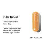 THORNE - Metabolic Health - Gut Health Supplement to Aid Weight Management* - Bergamot Supplement with Silicon Dioxide - Turmeric Supplement to Support Blood Health & Vessels* - 120 Capsules