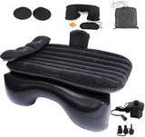 Inflatable Car Air Mattress Back Seat Bed,Thickened Car Travel Camping Air Mattress with Air Pump,Blow Up Bed Portable Car Sleeping Mattress for Car Universal SUV