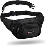 Fanny Pack Men Women Plus Size with Extender Strap 70",Extra Large Crossbody Waist Bag with Adjustable Belt, Fashion Hip Bum Bag for Outdoors Workout Traveling Casual Hiking Walking Cycling