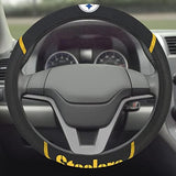 FANMATS NFL Unisex-Adult Embroidered Steering Wheel Cover