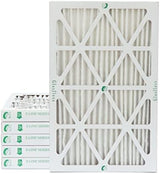 Glasfloss 16x25x2 MERV 10 (FPR 5-6) 2" Inch Pleated Air Filters Box of 6. Actual Size: 15-1/2 x 24-1/2 x 1-3/4